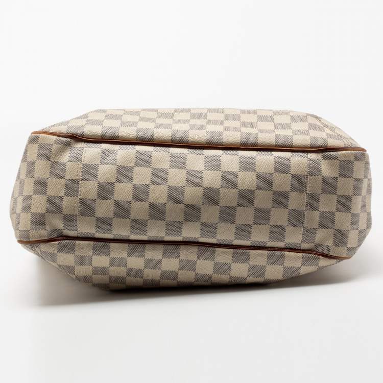 Pre Owned Louis Vuitton Damier Azur Canvas Soffi Bag