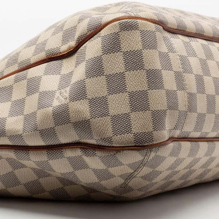 Pre Owned Louis Vuitton Damier Azur Canvas Soffi Bag
