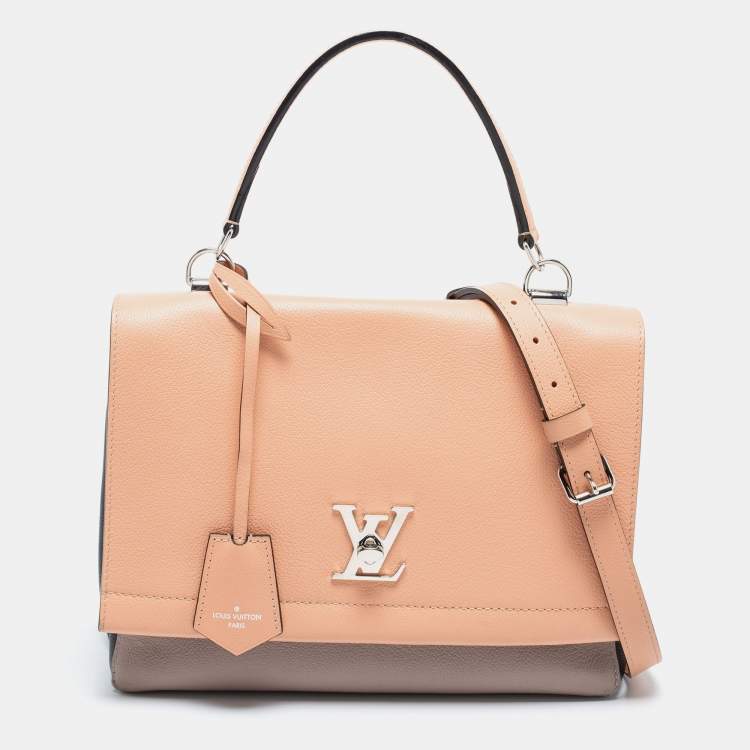 Pre Owned Louis Vuitton Multicolor Leather Lockme II Bag