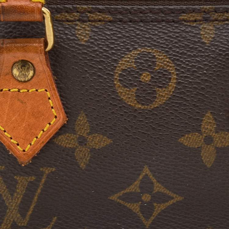 Pre Owned Louis Vuitton Monogram Canvas Speedy Nano Bag