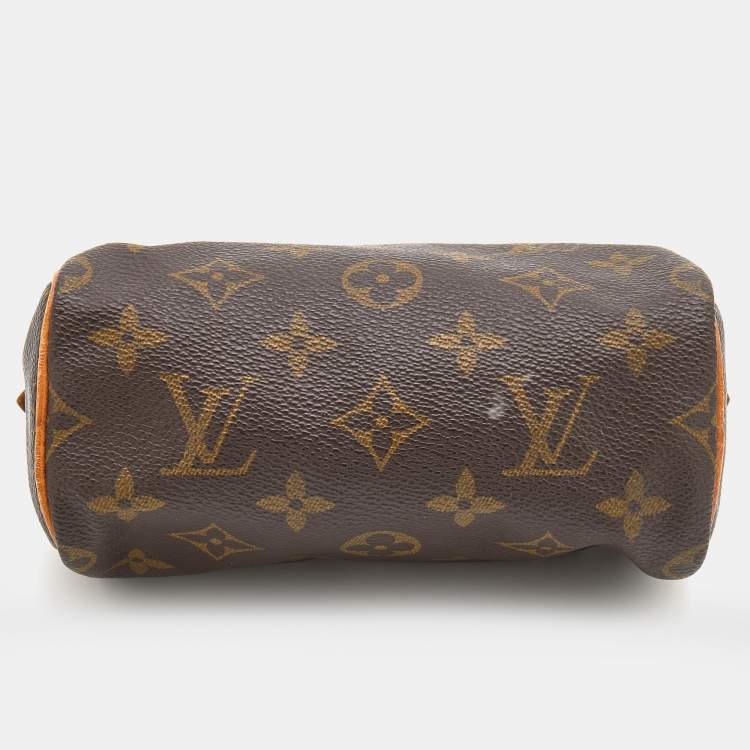 Pre Owned Louis Vuitton Monogram Canvas Speedy Nano Bag