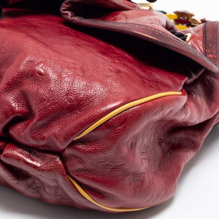 Pre Owned Louis Vuitton Paprika Monogram Limited Edition Epices Kalahari PM Bag