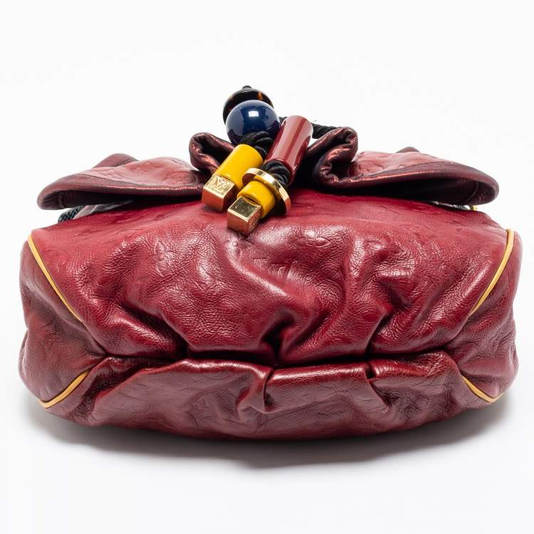 Pre Owned Louis Vuitton Paprika Monogram Limited Edition Epices Kalahari PM Bag