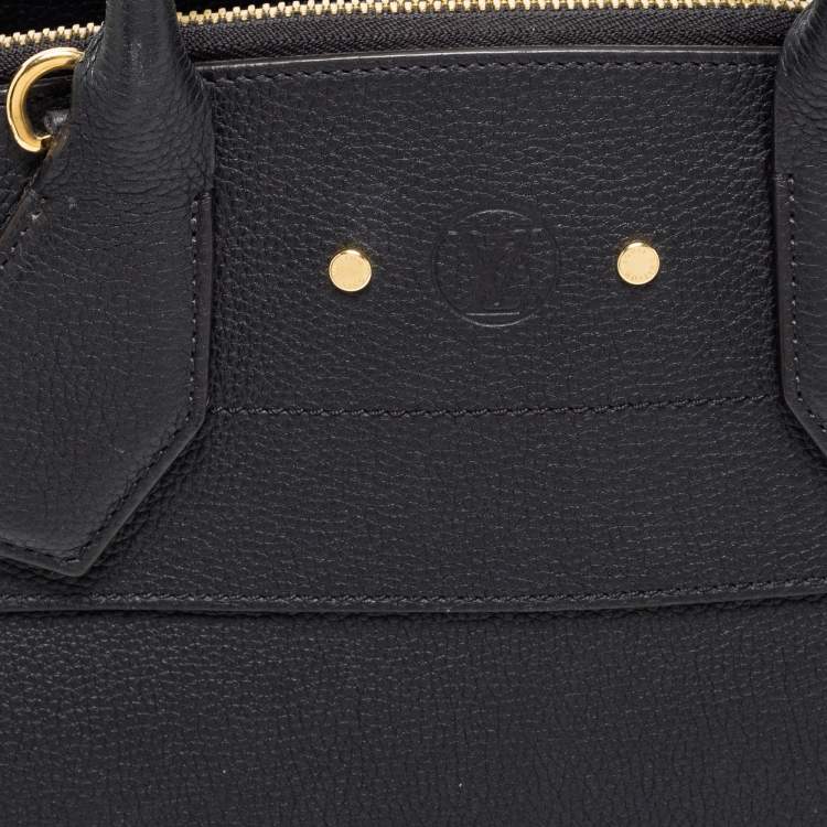 مملوكة مسبقًا Louis Vuitton Black Leather City Steamer MM Bag