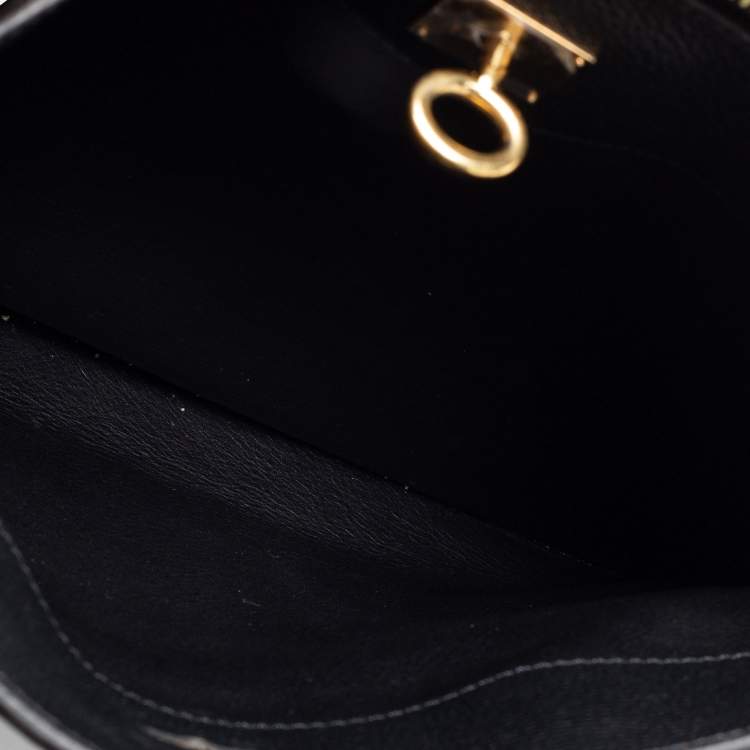 مملوكة مسبقًا Louis Vuitton Black Leather City Steamer MM Bag