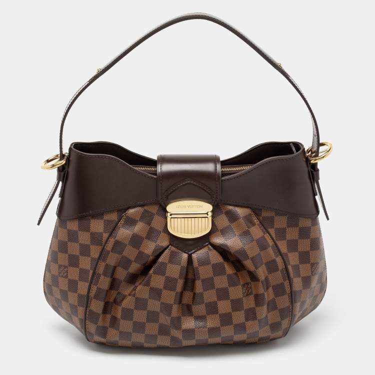 Louis Vuitton Damier Ebene Canvas Sistina MM Bag Louis Vuitton