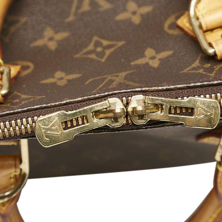 Pre Owned Louis Vuitton Brown Monogram Alma PM