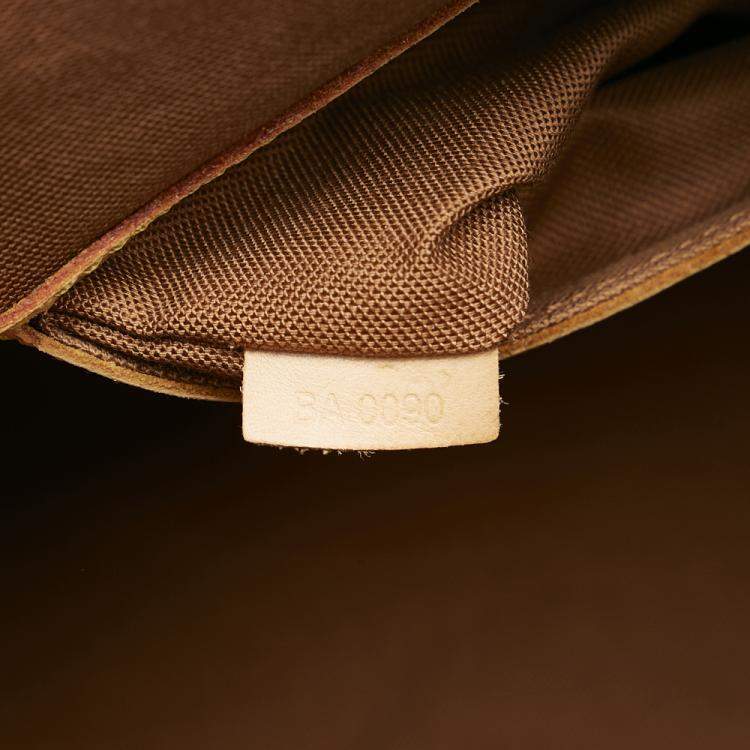 Pre Owned Louis Vuitton Brown Monogram Alma PM