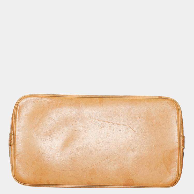Pre Owned Louis Vuitton Brown Monogram Alma PM