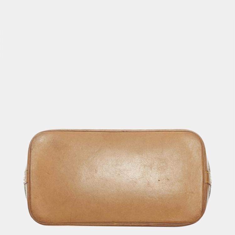 Pre Owned Louis Vuitton Brown Monogram Alma PM