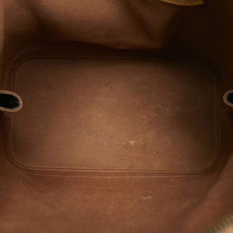 Pre Owned Louis Vuitton Brown Monogram Alma PM