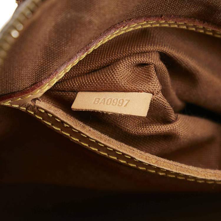 Pre Owned Louis Vuitton Brown Monogram Alma PM
