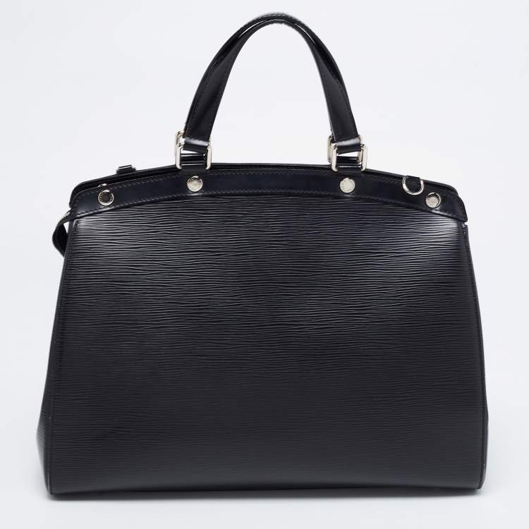 Pre Owned Louis Vuitton Black Epi Leather Brea GM Bag