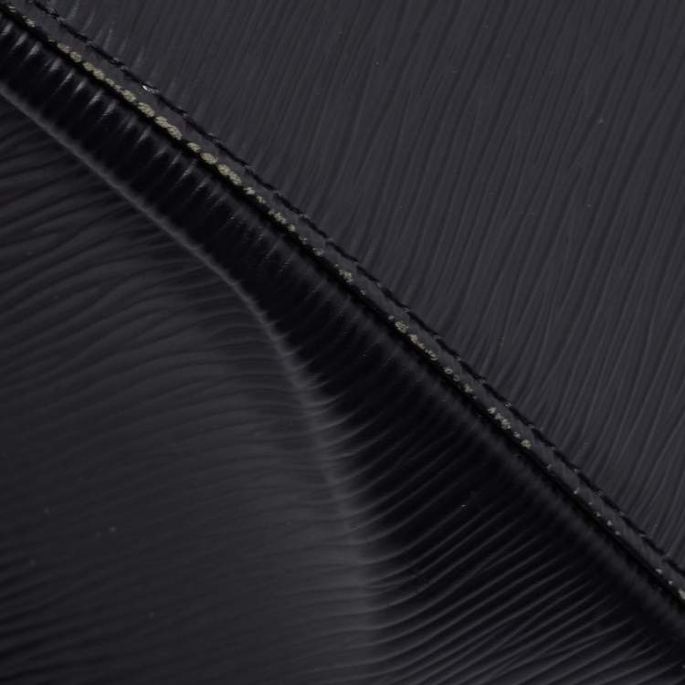 Pre Owned Louis Vuitton Black Epi Leather Brea GM Bag