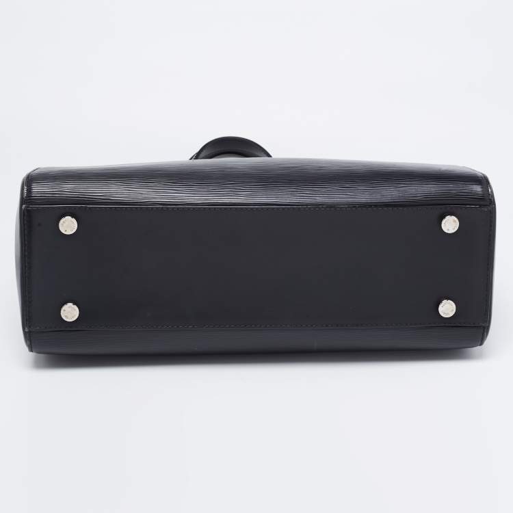 Pre Owned Louis Vuitton Black Epi Leather Brea GM Bag