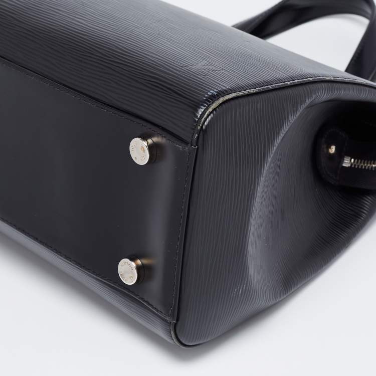 Pre Owned Louis Vuitton Black Epi Leather Brea GM Bag