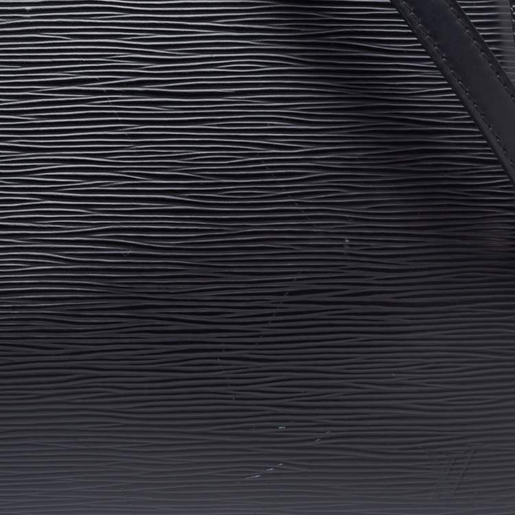Pre Owned Louis Vuitton Black Epi Leather Brea GM Bag