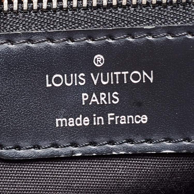 Pre Owned Louis Vuitton Black Epi Leather Brea GM Bag