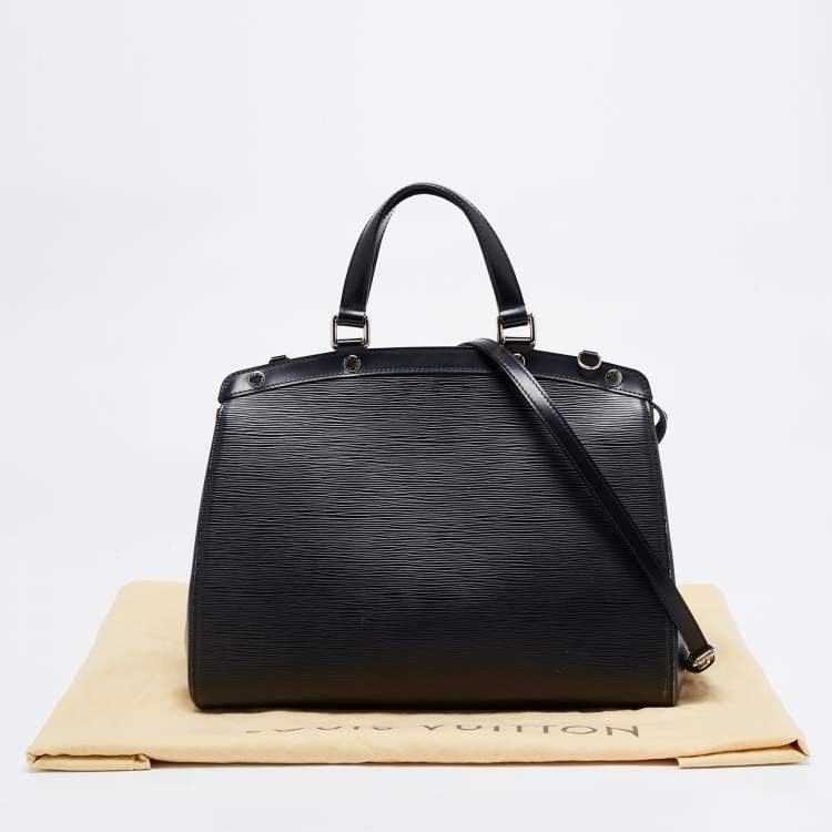 Pre Owned Louis Vuitton Black Epi Leather Brea GM Bag
