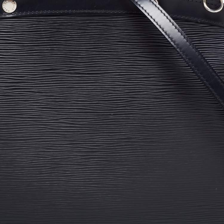 Pre Owned Louis Vuitton Black Epi Leather Brea GM Bag