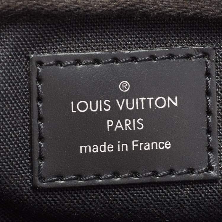 Pre Owned Louis Vuitton Damier Graphite Canvas Ambler Fanny Pack