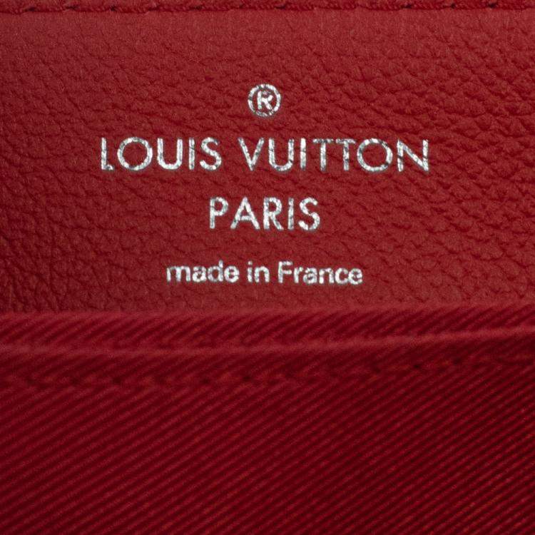 Pre Owned Louis Vuitton Red Epi Leather Lockme II Satchel