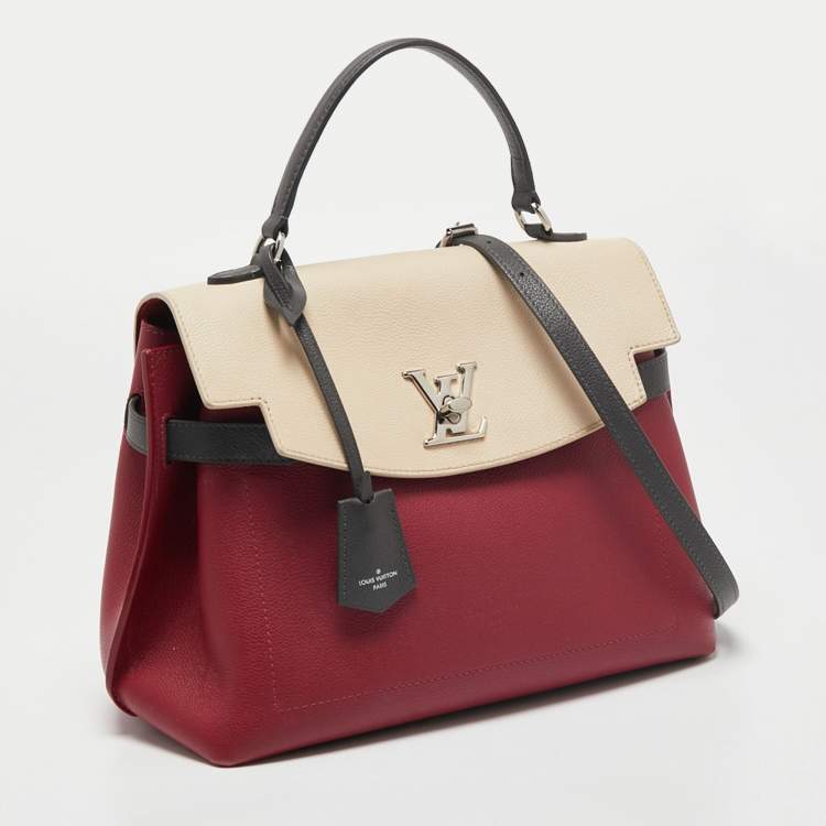 Pre Owned Louis Vuitton Multicolor Leather Lockme Ever BB Bag