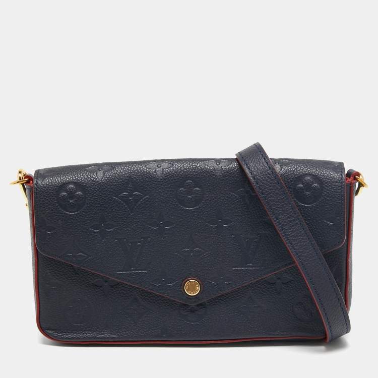 Louis Vuitton Marine Rouge Monogram Empreinte Leather Zippy Wallet Louis  Vuitton | The Luxury Closet