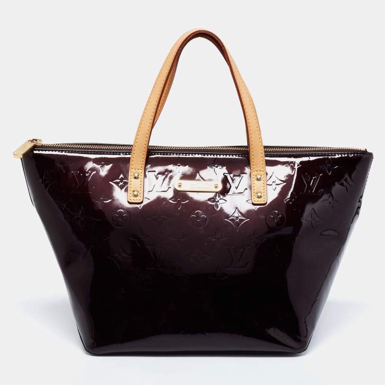 Louis Vuitton Amarante Monogram Vernis Leather Bellevue PM