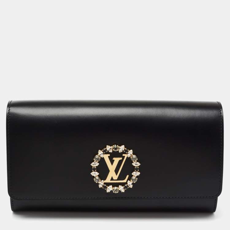 Louis Vuitton, Bags, Louis Vuitton Louise Crystal Embellished Clutch