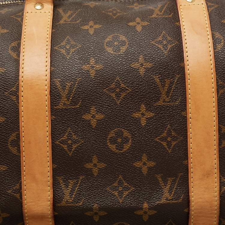 Pre Owned Louis Vuitton Monogram Canvas Keepall 50 Bag
