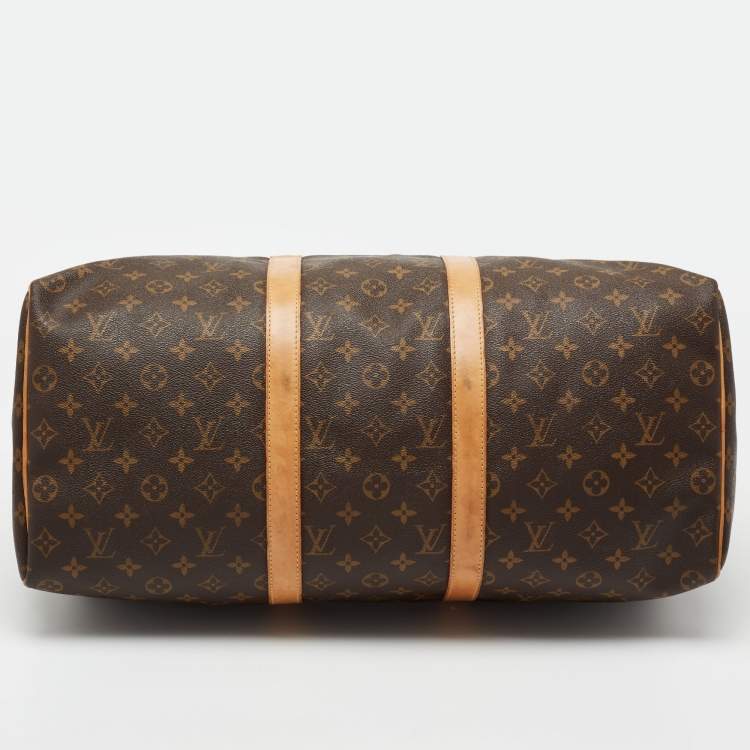 Pre Owned Louis Vuitton Monogram Canvas Keepall 50 Bag