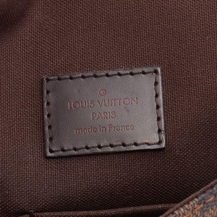 Pre Owned Louis Vuitton Damier Ebene Canvas Brooklyn PM Bag