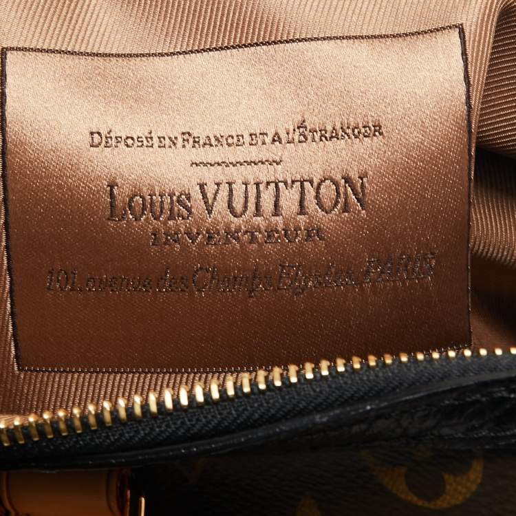 Pre Owned Louis Vuitton Monogram Canvas Limited Edition Fleur De Jais Speedy 30 Bag