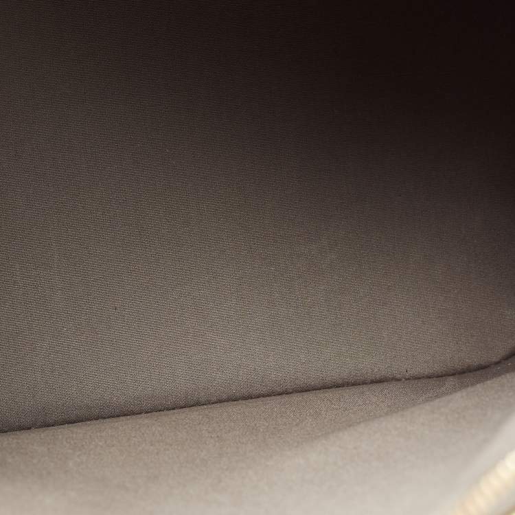 Pre Owned Louis Vuitton Gris Art Deco Monogram Vernis Alma GM Bag
