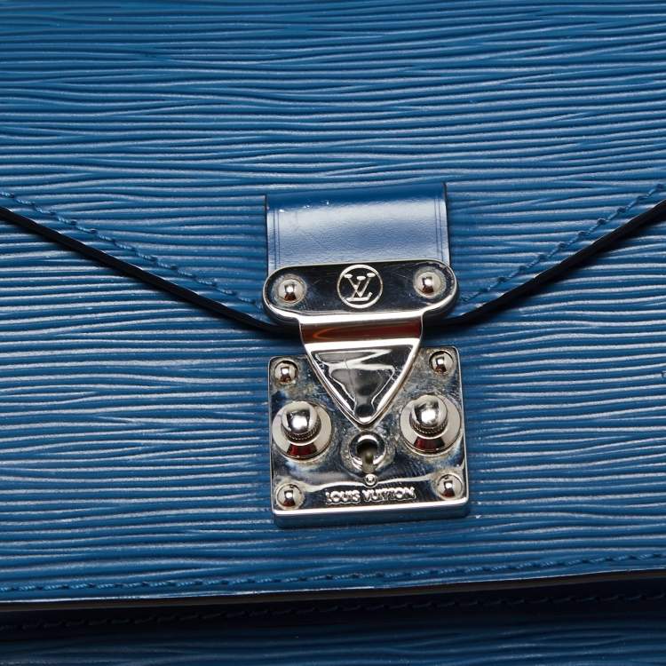 Pre Owned Louis Vuitton Celeste Epi Leather Monceau BB Bag