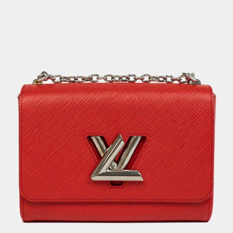 leather louis vuitton bag red