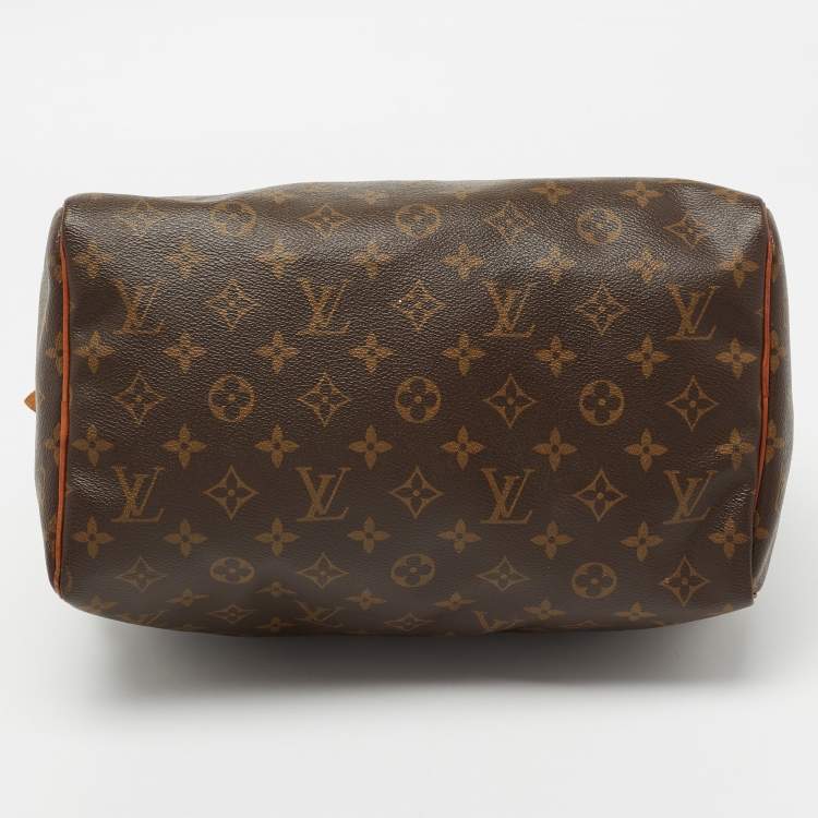 Pre Owned Louis Vuitton Monogram Canvas Speedy 30 Bag