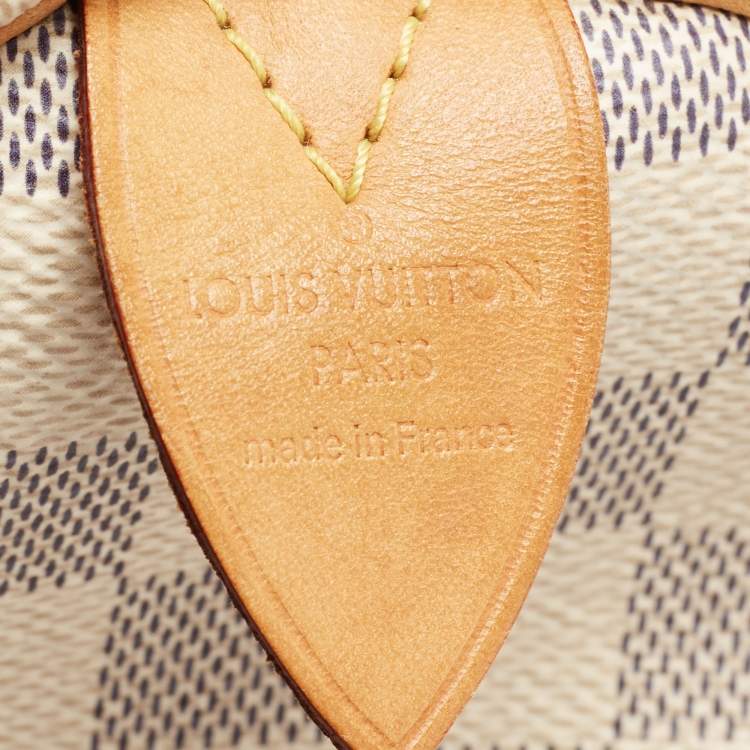 مملوكة مسبقًا Louis Vuitton Damier Azur Canvas Speedy 30 Bag