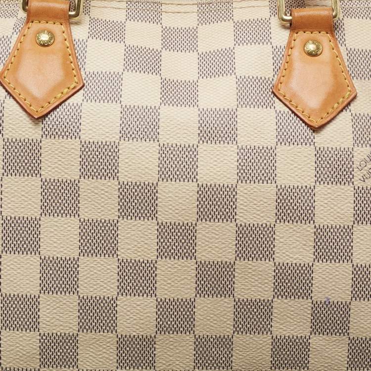 مملوكة مسبقًا Louis Vuitton Damier Azur Canvas Speedy 30 Bag
