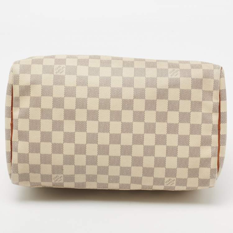 مملوكة مسبقًا Louis Vuitton Damier Azur Canvas Speedy 30 Bag