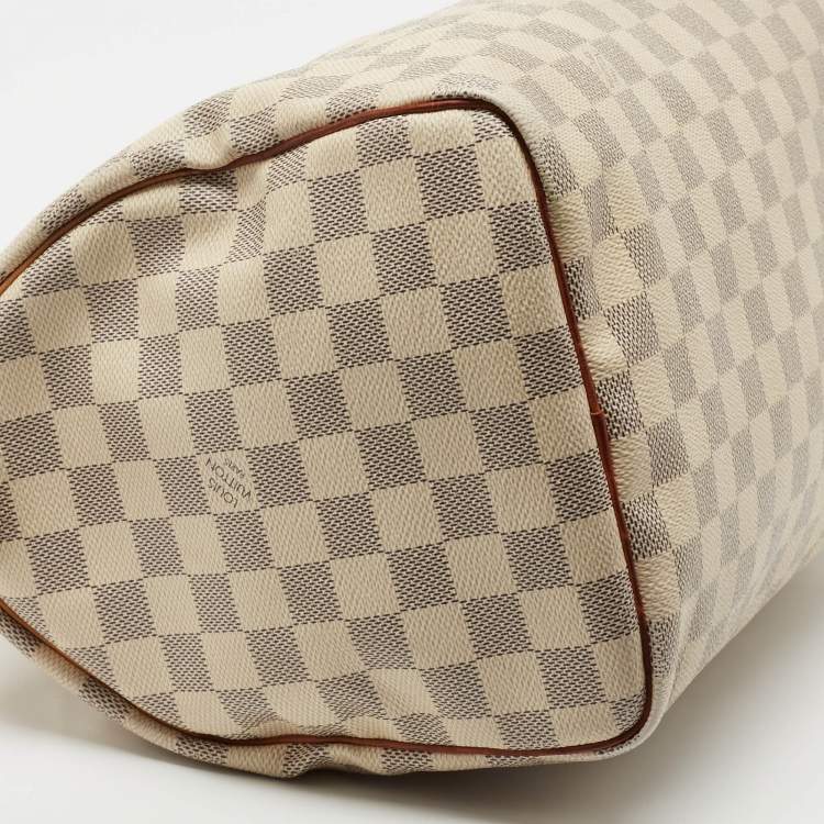 مملوكة مسبقًا Louis Vuitton Damier Azur Canvas Speedy 30 Bag