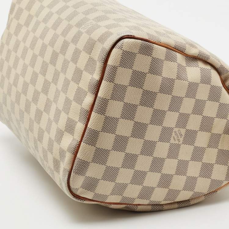 مملوكة مسبقًا Louis Vuitton Damier Azur Canvas Speedy 30 Bag