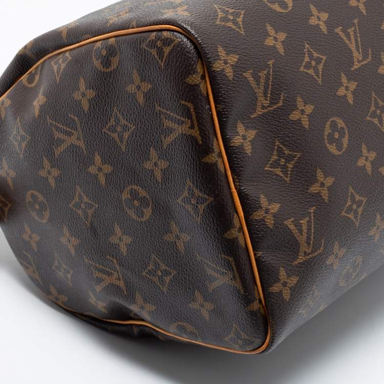 Pre Owned Louis Vuitton Brown Monogram Canvas Speedy 30 Bag