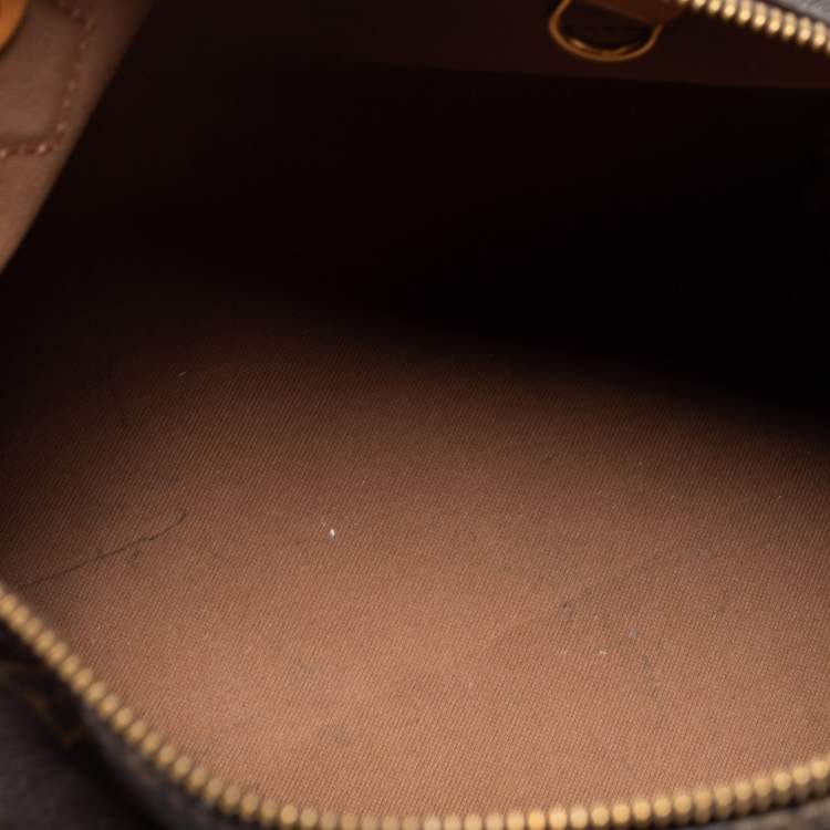 Pre Owned Louis Vuitton Brown Monogram Canvas Speedy 30 Bag