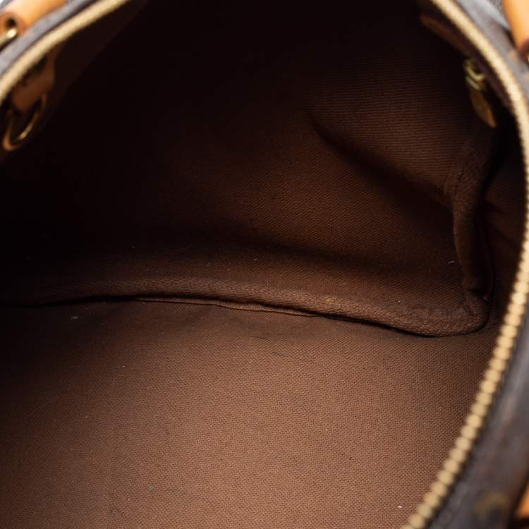 Pre Owned Louis Vuitton Brown Monogram Canvas Speedy 30 Bag