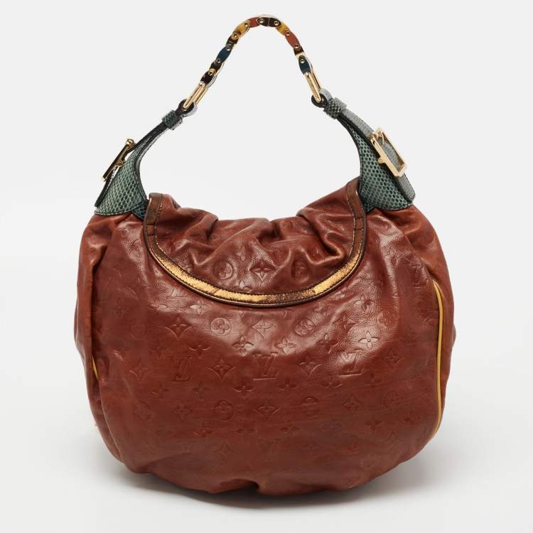 Pre Owned Louis Vuitton Masala Monogram Limited Edition Epices Kalahari GM Bag