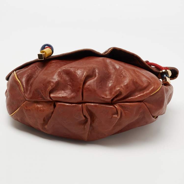 Pre Owned Louis Vuitton Masala Monogram Limited Edition Epices Kalahari GM Bag