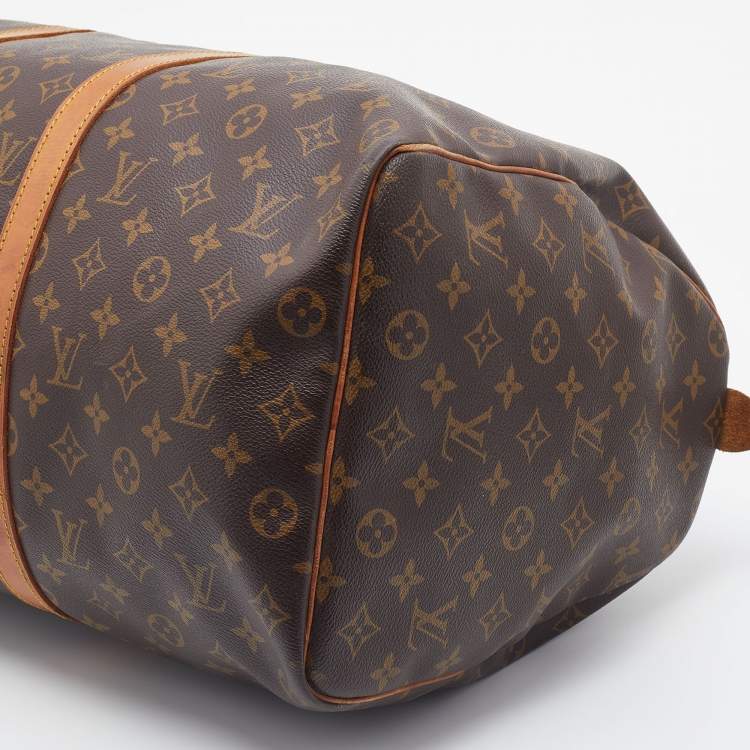 Pre Owned Louis Vuitton Monogram Canvas Keepall 50 Bag