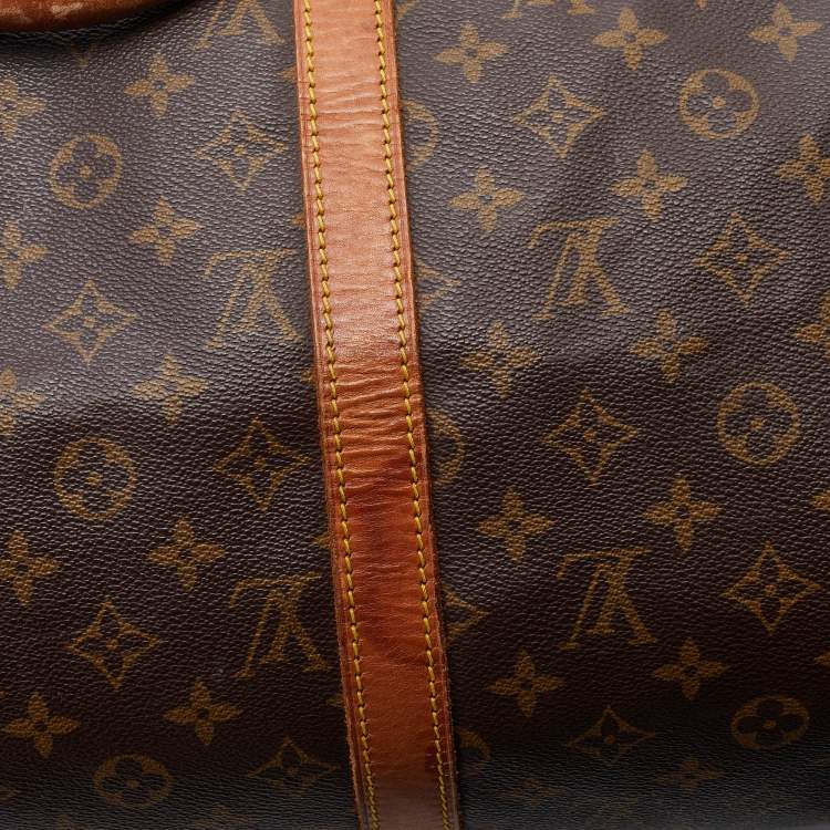 Pre Owned Louis Vuitton Monogram Canvas Keepall 50 Bag